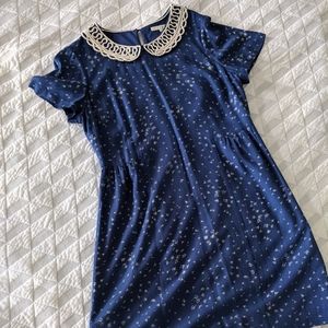 Unique Boden Peter pan collar dress